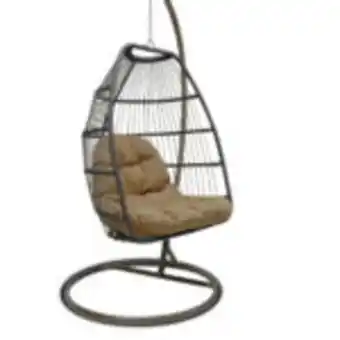 Navy swing chair