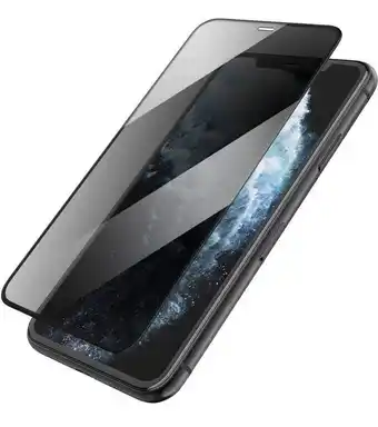 Takealot Anti spy iphone 11 black privacy tempered glass screen protector offer