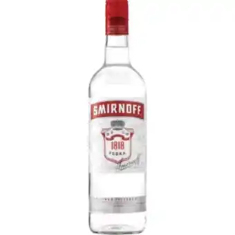 Shoprite Smirnoff 1818 vodka bottle 750ml offer