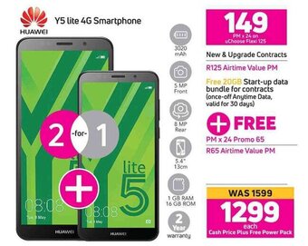 Game Huawei Y5 Lite 4G Smartphone offer