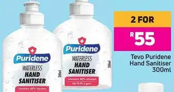 Game Tevo Puridene Hand Sanitiser 300ml offer
