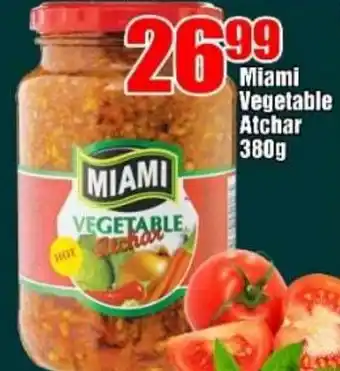 Three Star Cash and Carry Miami Vegetable Atchar 380g offer