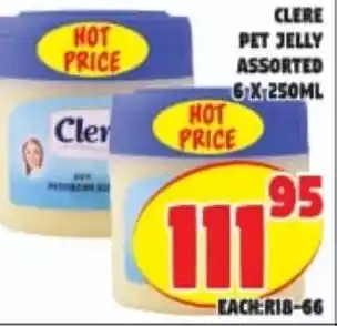 Clere Petroleum Jelly 6x250ml