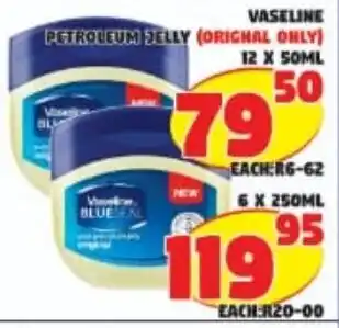 Yarona Cash And Carry Vaseline 6x250ml offer