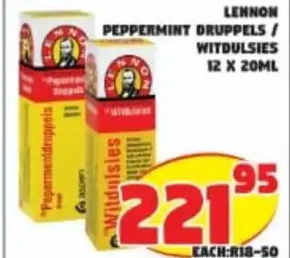 Yarona Cash And Carry Lennon Peppermint Druppels/Witdulsies 12x20ml offer