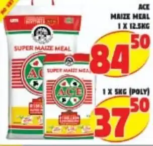 Yarona Cash And Carry Ace Maize Meal 1x12.5kg offer