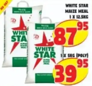 Yarona Cash And Carry White Star Maize Meal 12.5kg offer