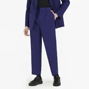 Markham Mkm indigo fresh drip db suit trouser offer