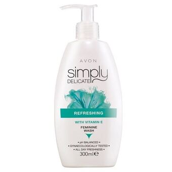 AVON Simply delicate refreshing feminine wash 300ml offer