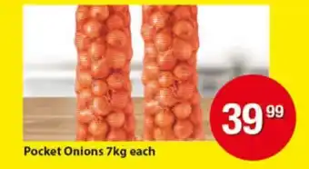 Check Save Pocket Onions 7kg each offer