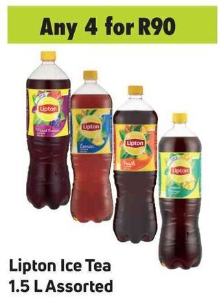 Game Lipton Ice Tea 1.5 L Assorted offer