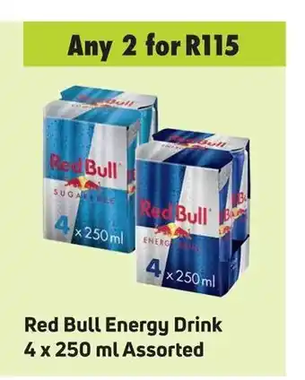 Red Bull Energy Drink 4x250ml assorted