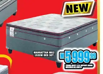 Lewis Manhattan MK2 152cm Bed Set offer