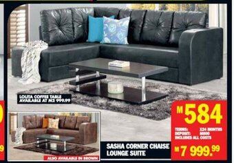 Lewis Sasha Corner Chaise Lounge Suite offer