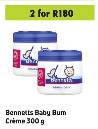 Game Bennetts Baby Bum Creme 300g offer