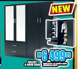 Valery 4-Door Robe