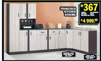Lewis Francisco Kitchen Scheme offer