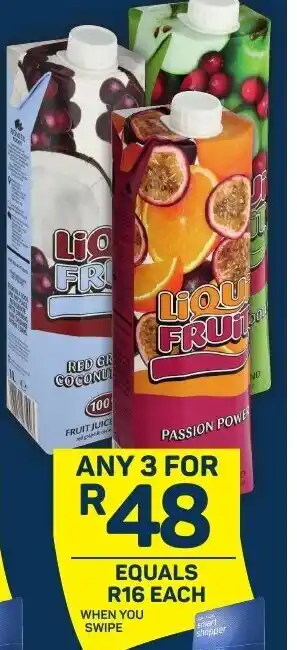 Pick n Pay Liquid Fruits offer