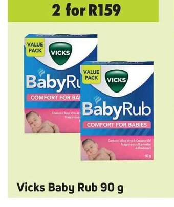 Game Vicks Baby Rub 90g offer