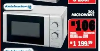 Lewis Kelvinator - 20L Microwave offer