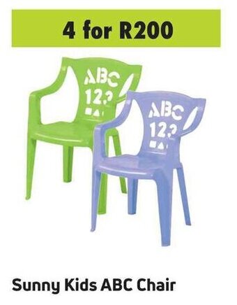 Game Sunny Kids ABC Chair offer