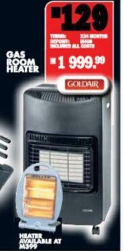 Goldair - Gas Room Heater offer at Lewis