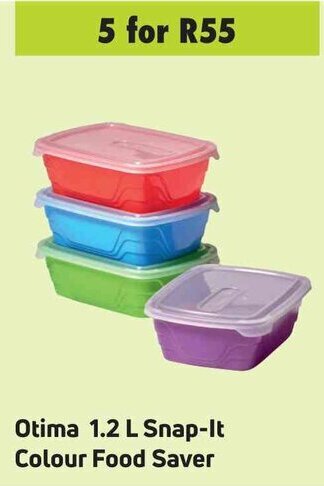 Game Otima 1.2 L Snap-It Colour Food Saver offer