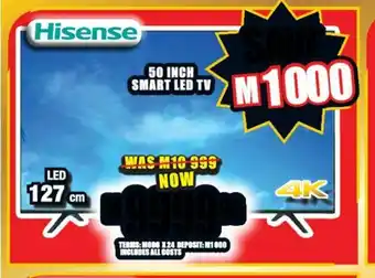 Hisense - 51 inch Smart LED TV