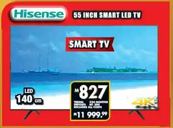 Hisense - 55 inch Smart LED TV