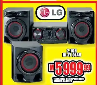 Lewis LG - 2.1Ch Hi-Fi CJ45 offer