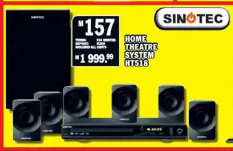 Lewis Sinotec - Home Theatre System HT518 offer