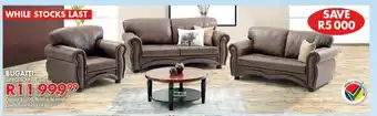 Bugatti 3-Piece Lounge Suite
