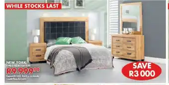 Beares New York 5-Piece Bedroom Suite offer
