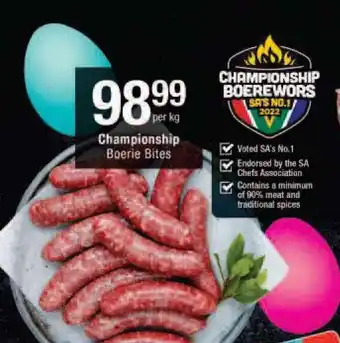 Checkers Championship offer