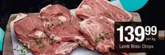 Checkers Lamb Braai Chops offer