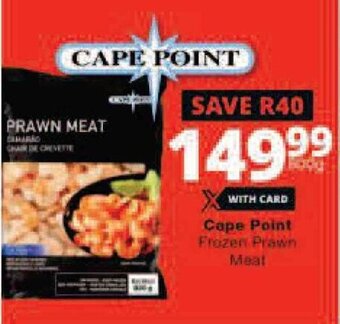 Checkers Cape Point Frozen Prawn Meat offer