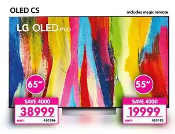 Makro LG OLED CS EVO offer