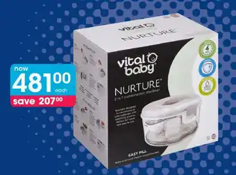 Clicks Vital Baby Nurture offer