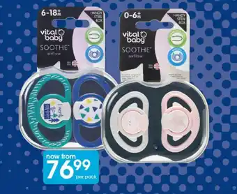 Clicks Vital Baby Soothe offer