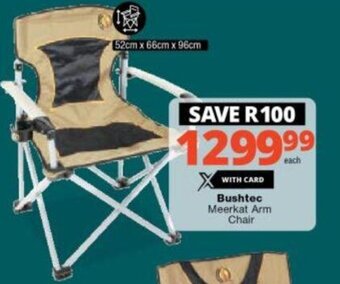 Checkers Bushtec Meerkat Arm Chair offer