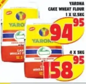 Yarona Cash And Carry Yarona Cake Wheat Flour 12.5kg offer