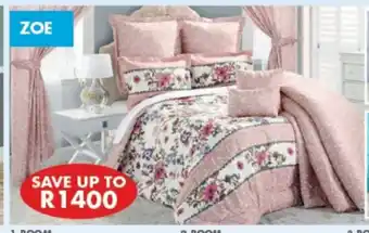 Zoe 1-Room 7-Piece Essential Comforter Set Queen