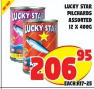 Lucky Star Pilchards 12x400g