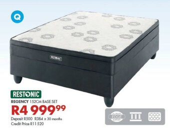 Beares Restonic Regency 152cm Base Set offer