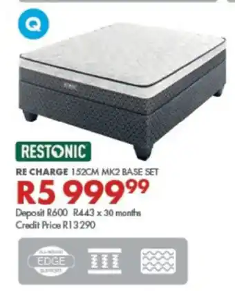 Restonic Re Charge 152cm MK2 Base Set