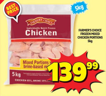 Usave Farmer's Choice Frozen Mixed Chicken Portions 5kg offer