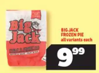 Usave Big Jack Frozen Pie offer