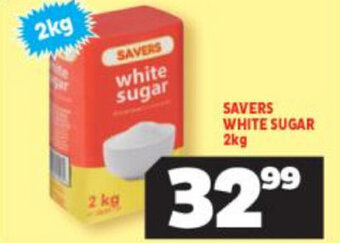 Usave Savers White Sugar 2kg offer