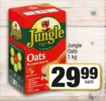 Spar Jungle Oats 1kg offer