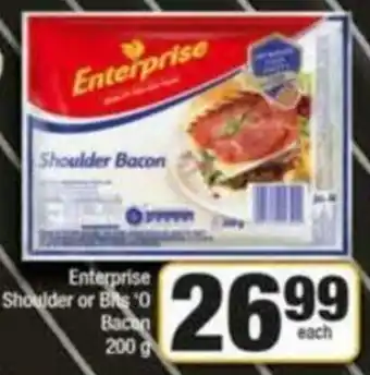 Spar Enterprise Shoulder or Bits 'O Bacon 200g offer